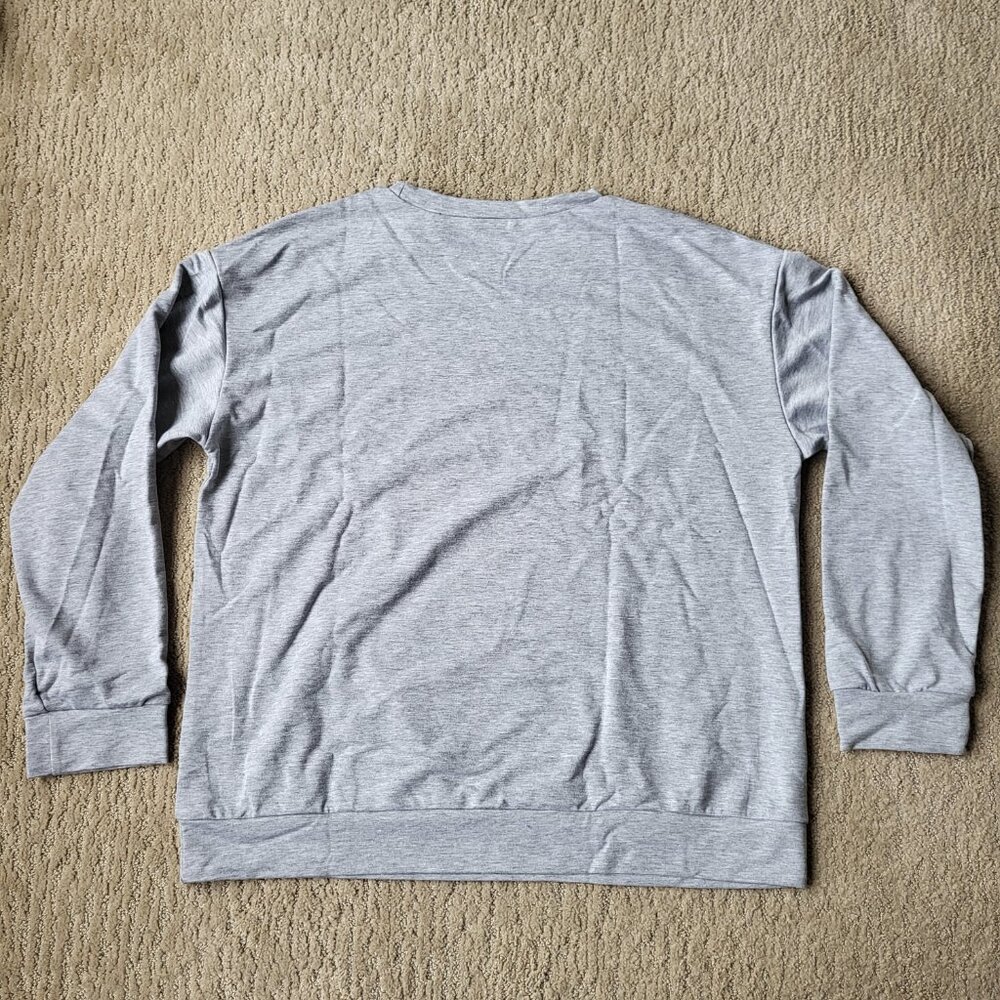 Women’s Plus Size Long Sleeve Lightweight Sweatshirt – NWOT – 2XL - Picture 7 of 7